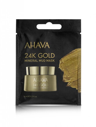 Liftingová bahenní maska s 24K Zlatem MINI 6ml