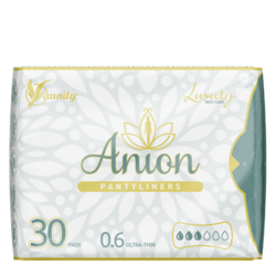ANION Hygienické vložky - SLIPOVÉ 1 balíček (30 ks)