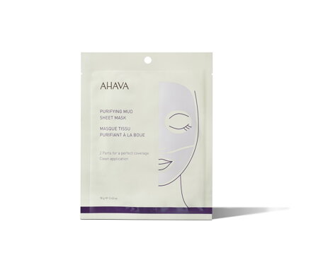 Čistící bahenní plátýnková maska Sheet Mask 18gr