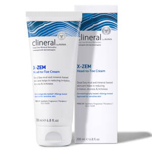 Clineral X-ZEM Intenzivní celotělový krém 200ml