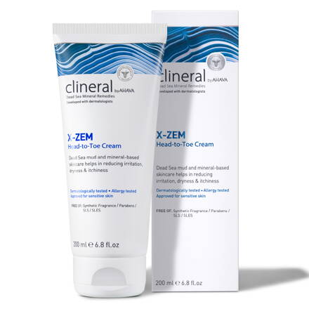 Clineral X-ZEM Intenzivní celotělový krém 200ml